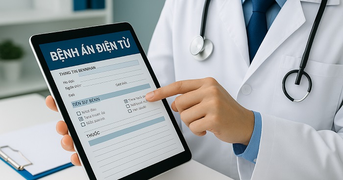 Phần mềm quản lý bệnh viện AI phân tích bệnh án